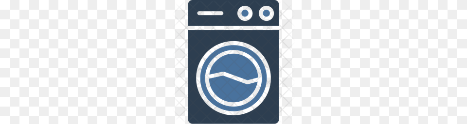 Premium Washing Machine Icon, Appliance, Device, Electrical Device, Washer Free Png Download