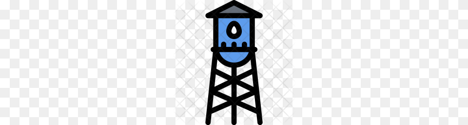Premium Water Tower City House Realtor Real Estate Icon Free Png