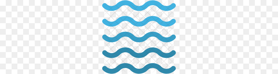 Premium Water Waves Icon Download, Pattern, Home Decor Free Transparent Png