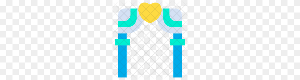 Premium Wedding Arch Icon Download Png