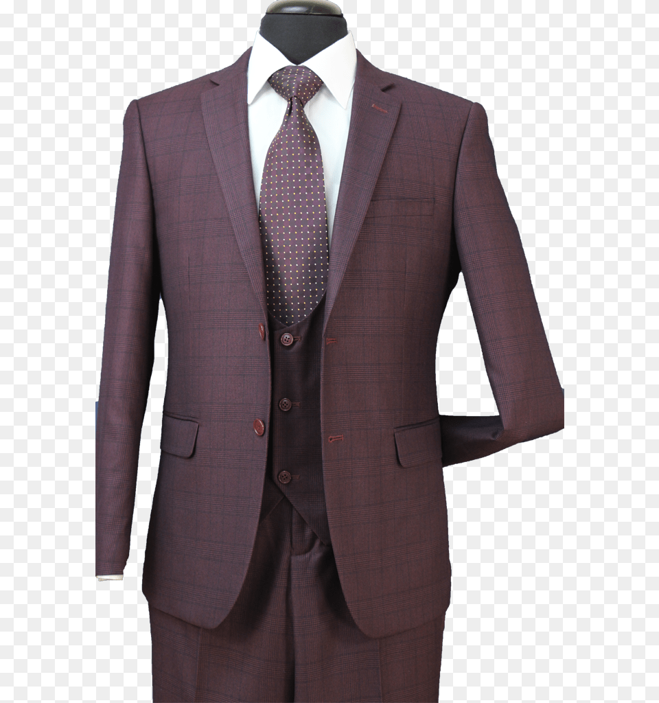 Premium Wool Blend Suit Slim Fit 3 Piece 2 Button In Tuxedo, Accessories, Clothing, Formal Wear, Tie Png Image