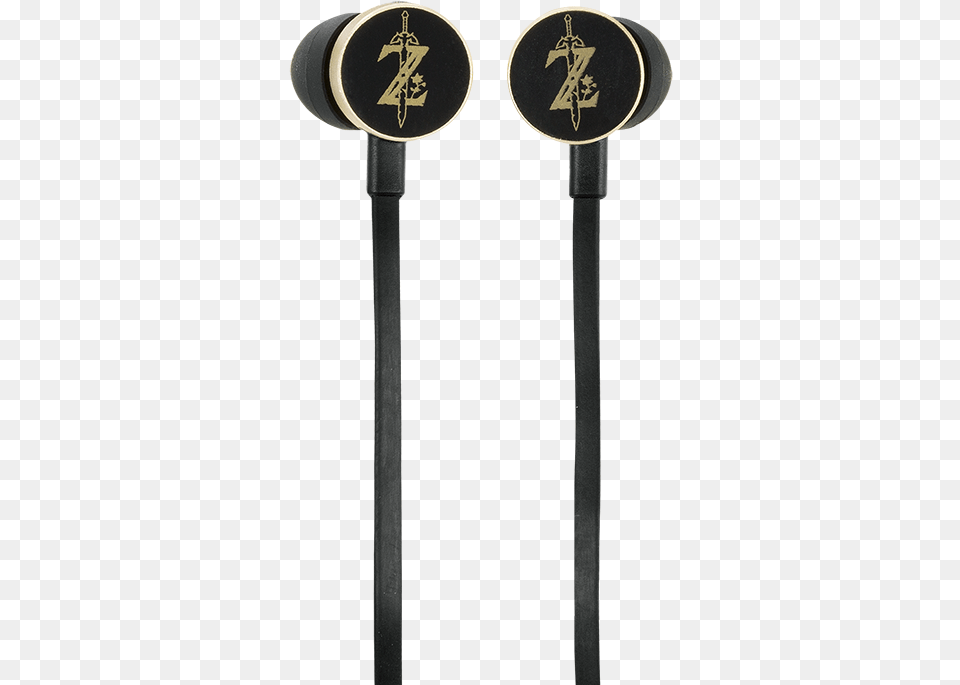 Premium Zelda Chat Earbuds Nintendo Switch Zelda Earbuds, Sword, Weapon, Electrical Device, Microphone Free Png Download