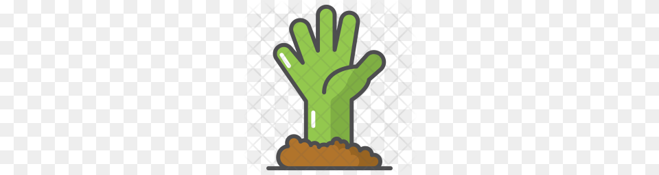 Premium Zombie Hand Icon Download, Clothing, Glove, Baseball, Baseball Glove Free Png
