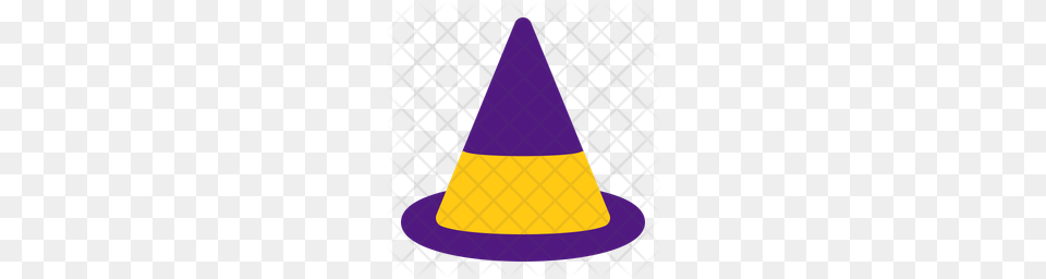 Premium Zombie Witch Icon Cone, Clothing, Hat, Device Free Png Download
