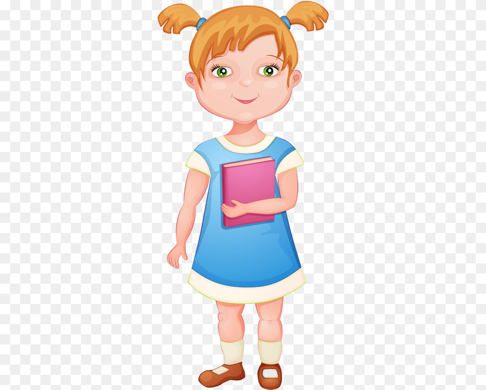 Preobrazovannij Clipart School Girl Cartoon, Baby, Photography, Person, Face Png Image