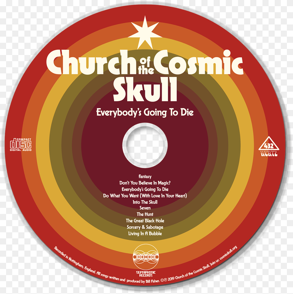 Preorder Everybodyu0027s Going To Die Compact Disc Church Of Circle, Disk, Dvd Free Transparent Png