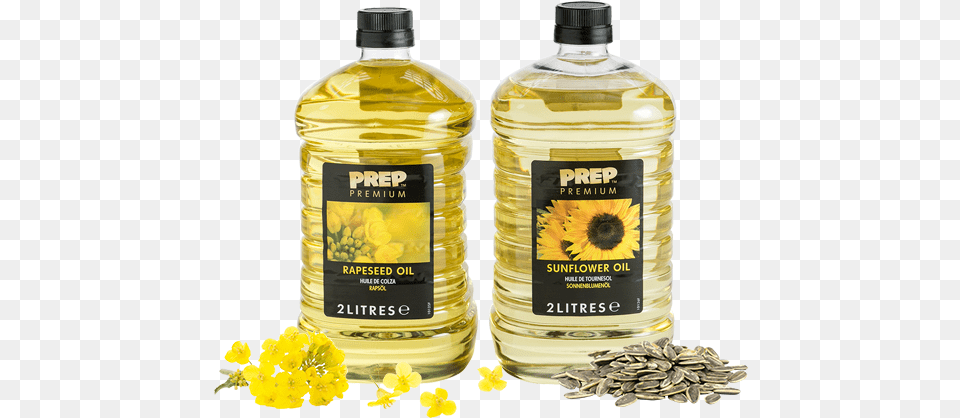 Prep Premium Prep Premium Sunflower Oil, Cooking Oil, Food, Bottle, Shaker Png Image