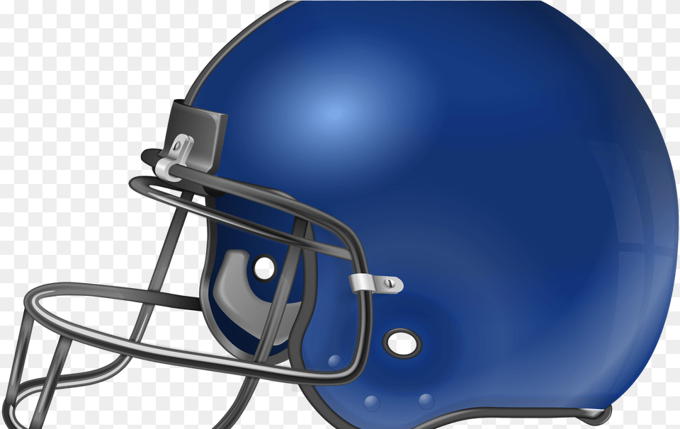 Preppy Football Helmet With Banner Clipart Black And Football Helmet, American Football, Sport, Playing American Football, Person Png