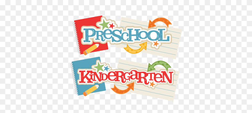 Preschool And Kindergarten Titles Svg Scrapbook Cut Preschool And Kindergarten Clipart, First Aid, Text, Envelope, Mail Free Png Download