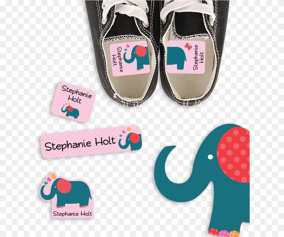 Preschool Labels Elephant Love Preschool, Clothing, Footwear, Shoe, Sneaker Png