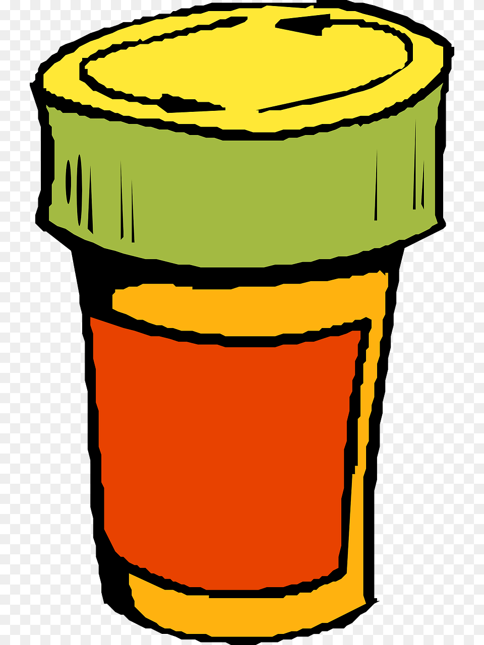 Prescription Bottle Clipart, Person, Cork Free Png