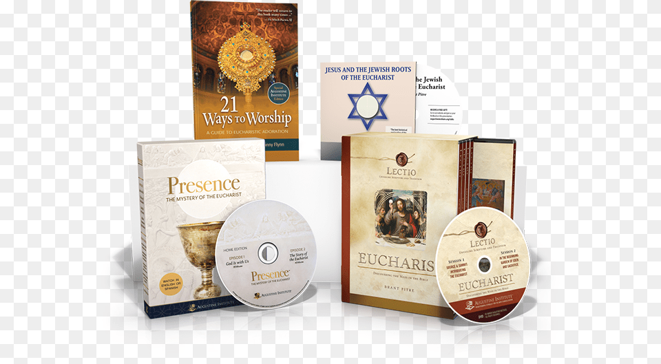 Presence Eucharist Bundle Christmas 21 Ways To Worship A Guide To Eucharistic Adoration, Advertisement, Poster, Person, Disk Free Transparent Png