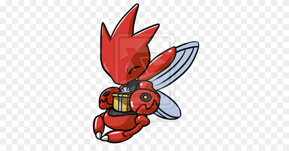 Present For Scizor, Animal, Bee, Insect, Invertebrate Free Transparent Png