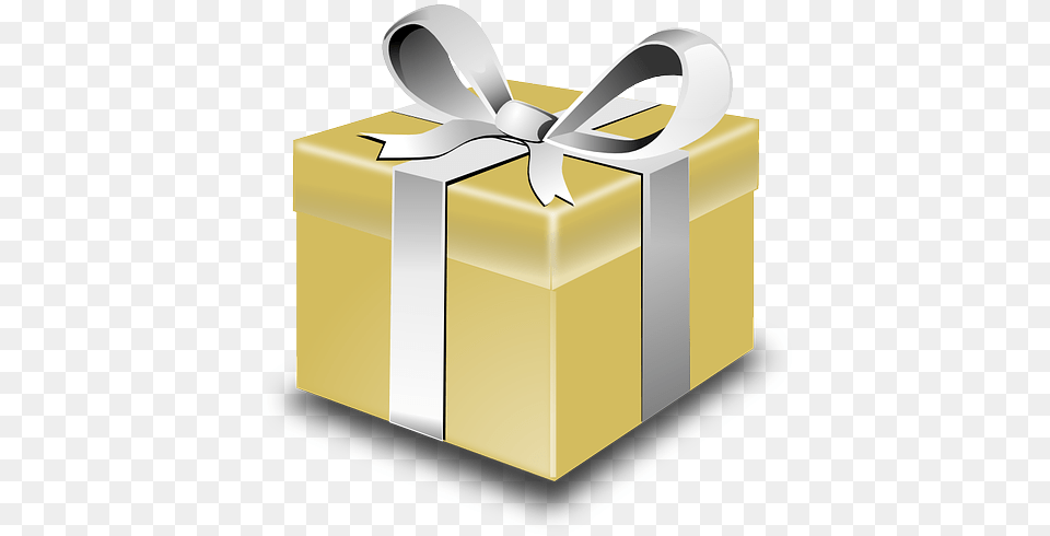 Present Gift Gold Present Clip Art, Box, Mailbox Free Png