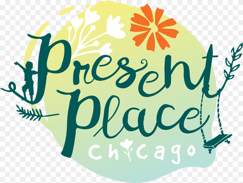 Present Place Chicago Graphic Design, Art, Graphics, Text Free Png