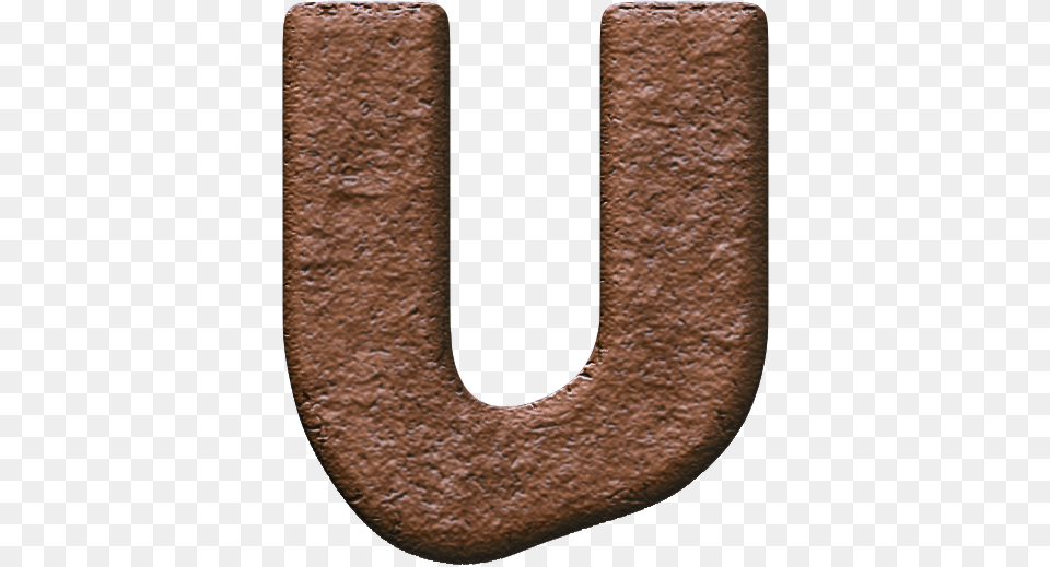 Presentation Alphabets Mud Pies Letter U, Bronze, Smoke Pipe Png Image