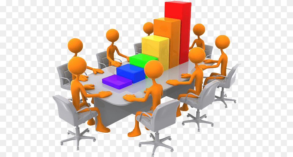 Presentation Picture Strategic Planning Clipart, Table, Chair, Furniture, Indoors Free Transparent Png