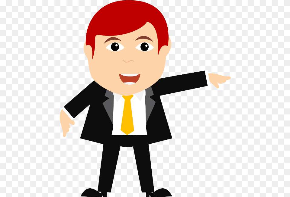 Presenter Cartoon, Formal Wear, Accessories, Baby, Person Free Png Download