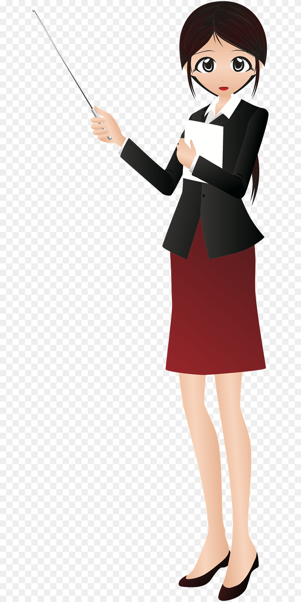 Presenter Clipart, Adult, Publication, Person, Woman Png