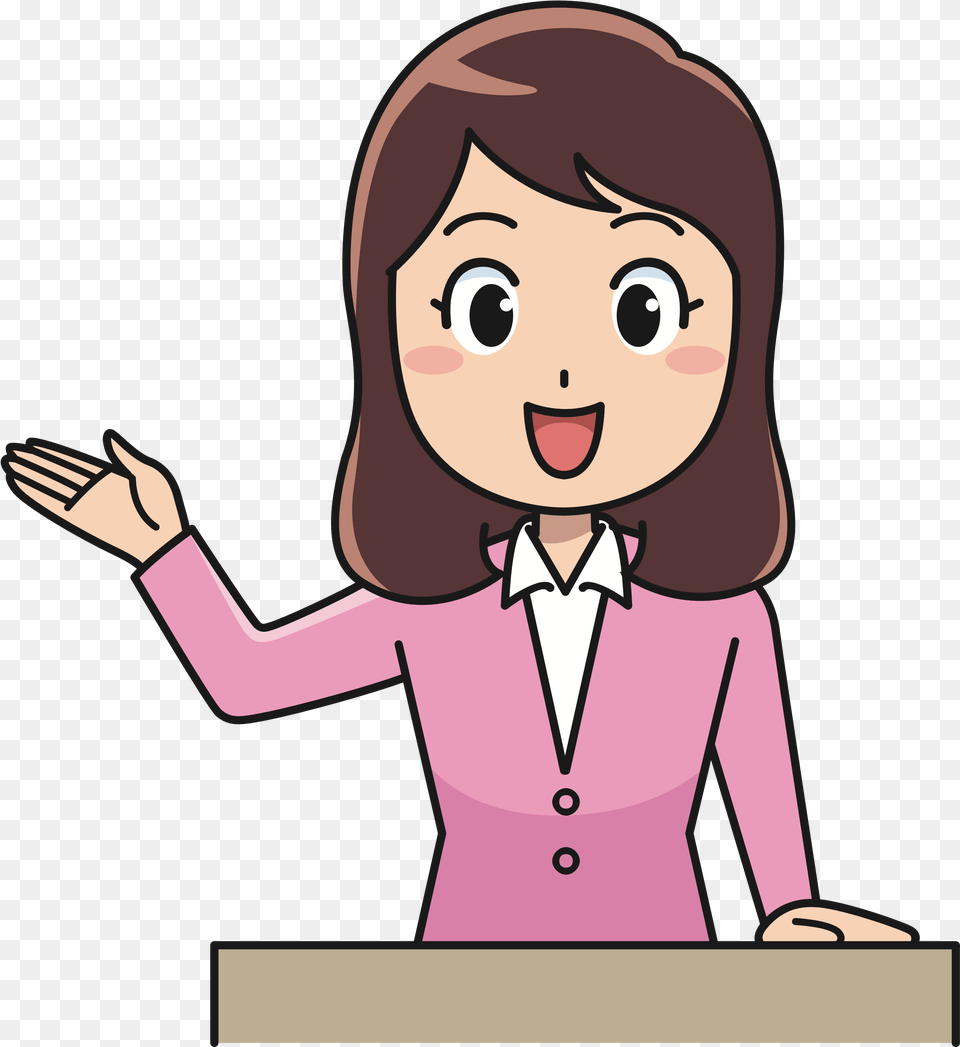 Presenter Clipart Female Teacher Clipart, Formal Wear, Baby, Person, Face Png