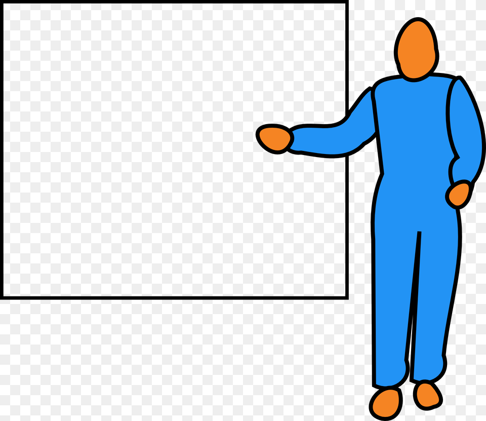 Presenter On Clipart, White Board, Baby, Person, Clothing Free Transparent Png