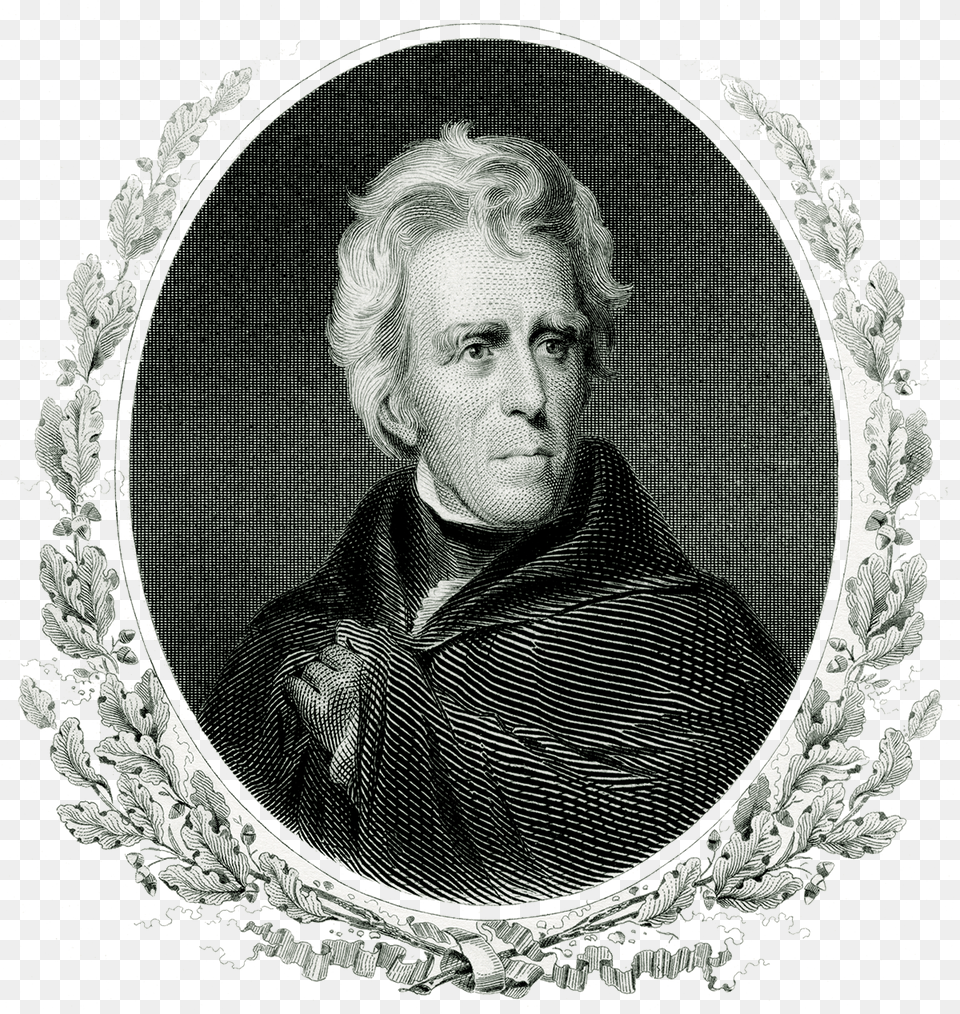 President Andrew Jackson, Portrait, Art, Face, Head Free Png