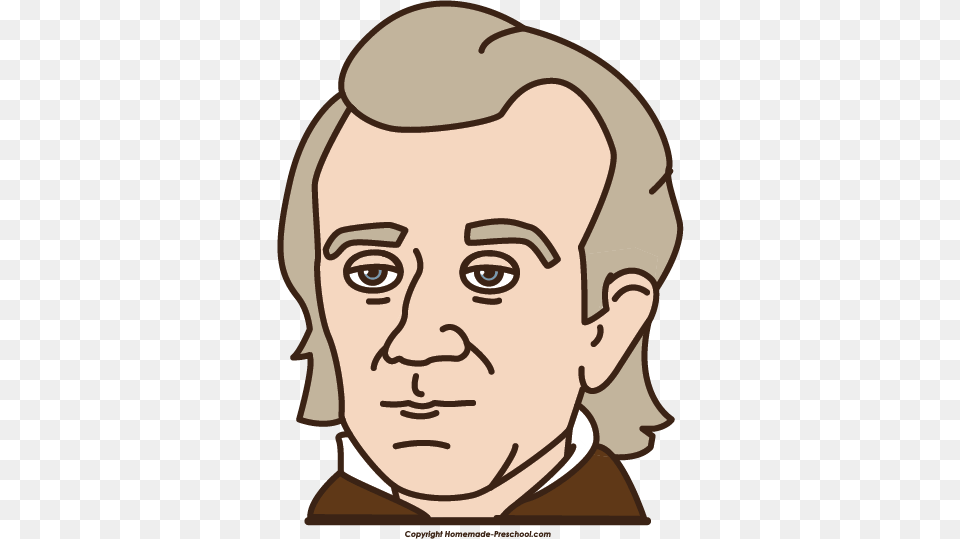 President Clipart James K Polk Cartoon, Face, Head, Person, Photography Free Png Download