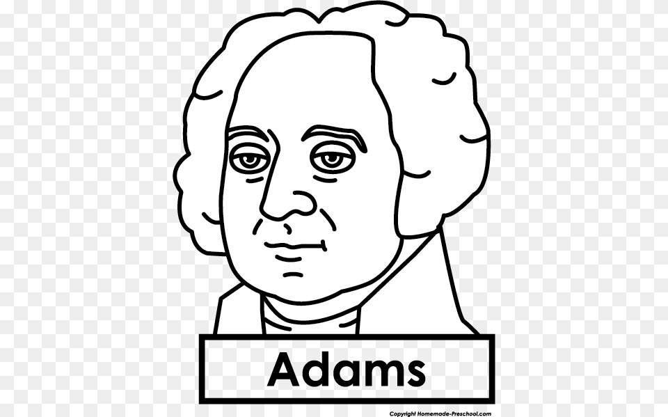 President Clipart John Quincy Adams Cartoon Drawing, Face, Head, Person, Photography Free Png