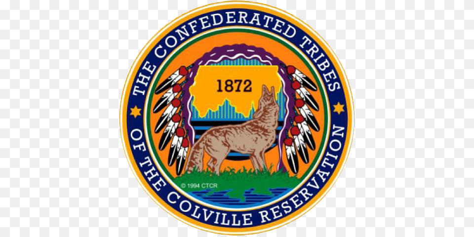 President Declares Flooding Disaster On Reservation Colville Tribe, Badge, Logo, Symbol, Emblem Free Transparent Png