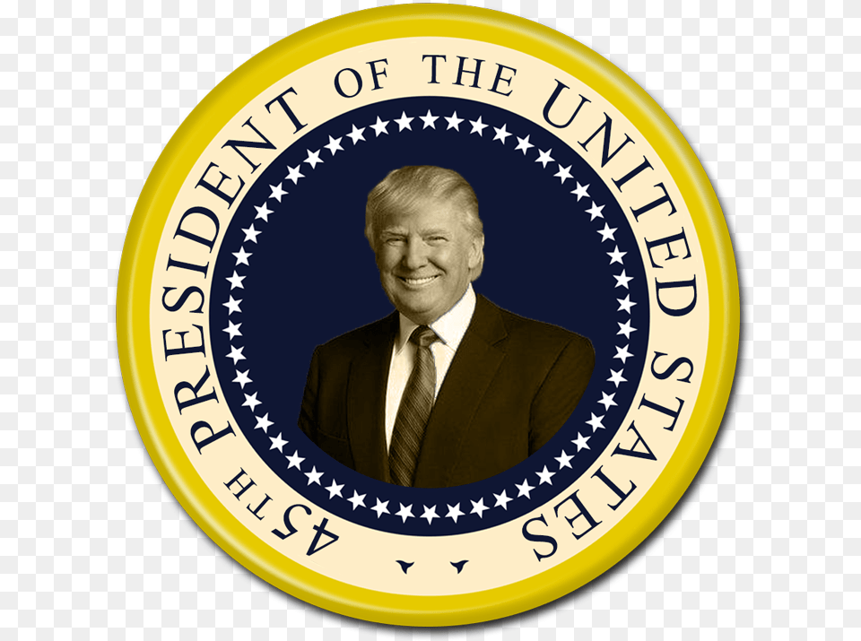 President Donald Trump John F Kennedy Presidential Library And Museum, Logo, Male, Person, Man Free Png