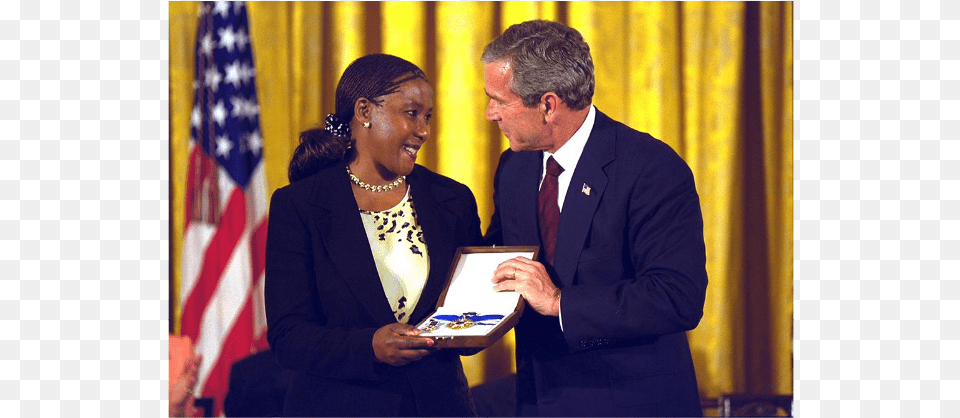 President George W Award Ceremony, Male, Adult, Person, People Free Png