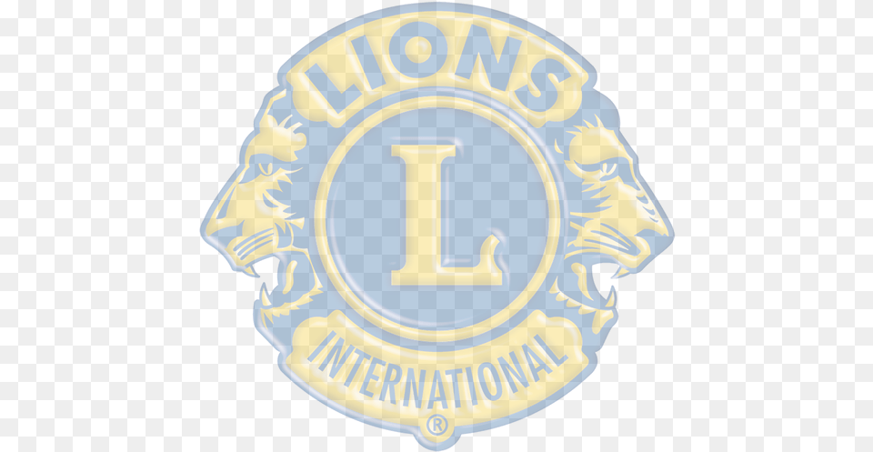 President Letter Lions Club International, Badge, Logo, Symbol, Emblem Free Png Download