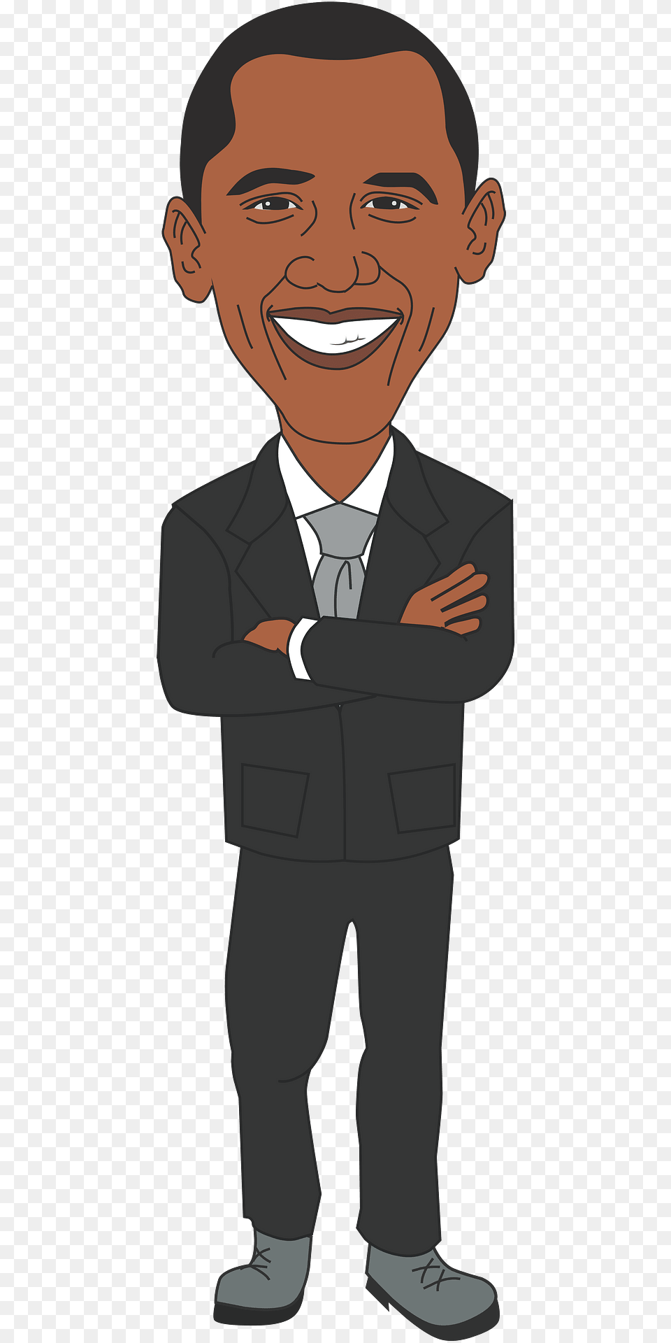 President Obama Clipart, Clothing, Suit, Formal Wear, Male Free Png Download
