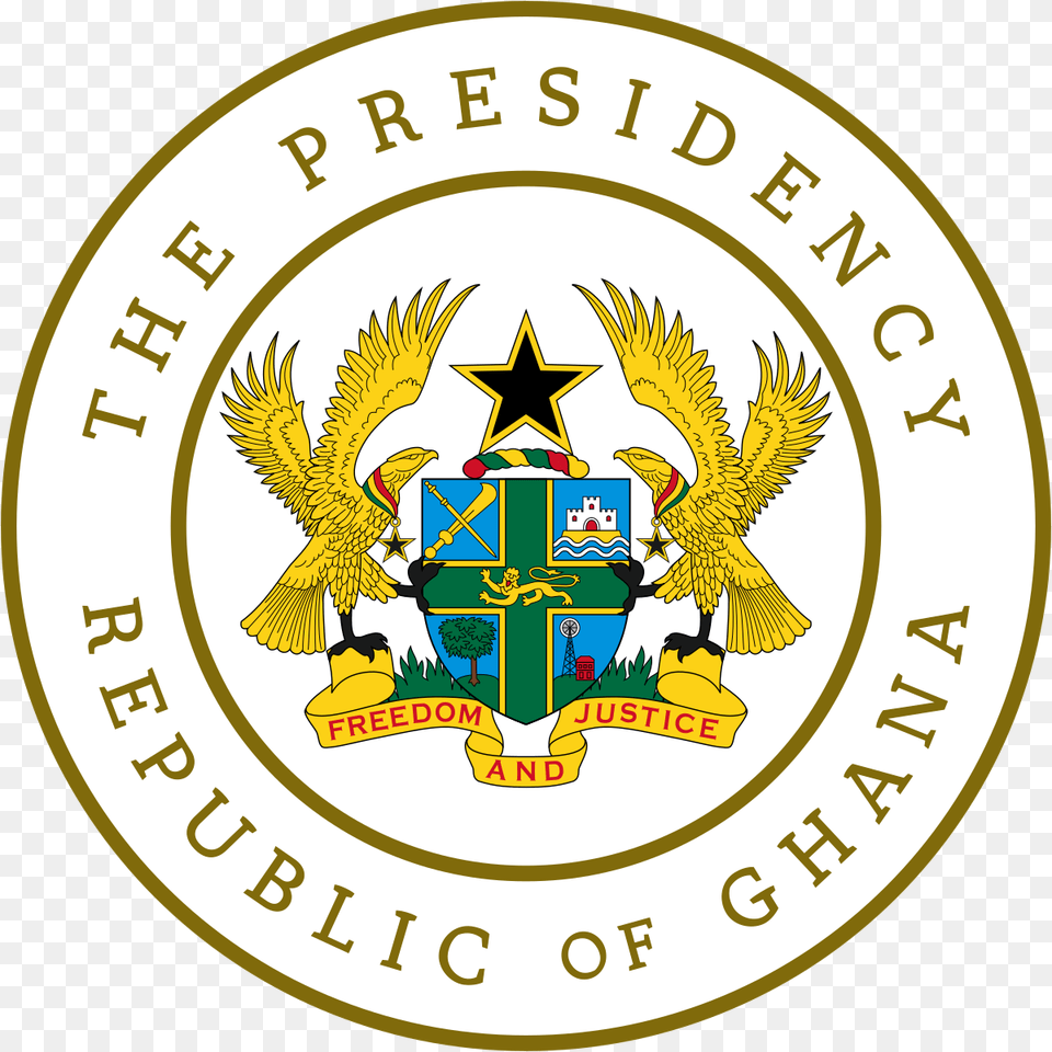 President Of Ghana, Badge, Emblem, Logo, Symbol Png Image