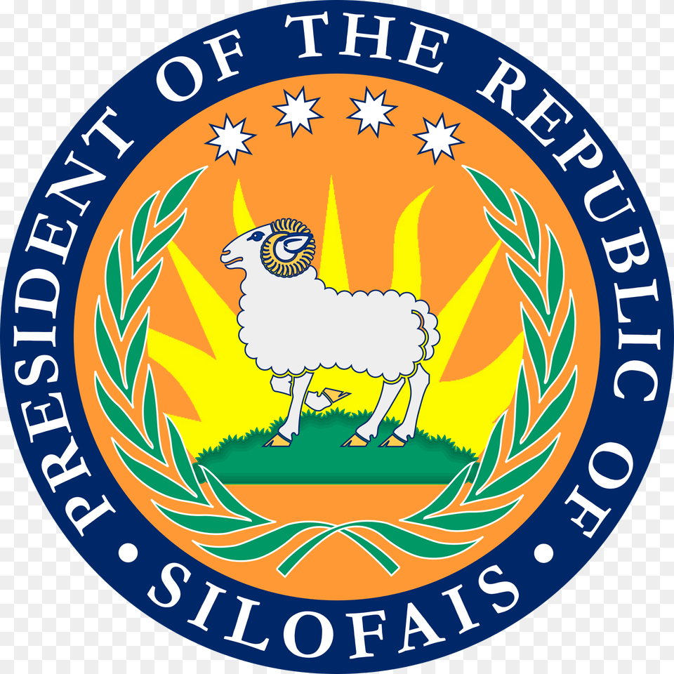 President Of The Republic Of Silofais, Logo, Badge, Symbol, Emblem Png Image