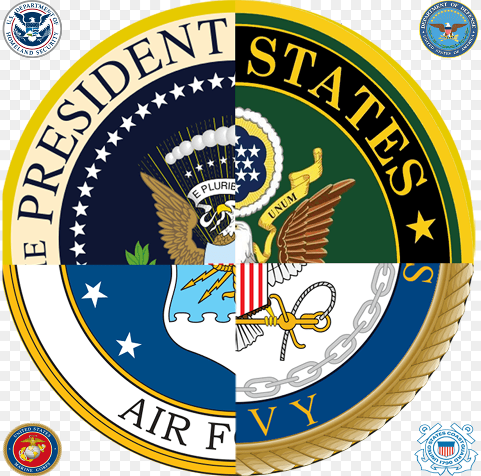 President Of The United States, Badge, Emblem, Logo, Symbol Free Transparent Png