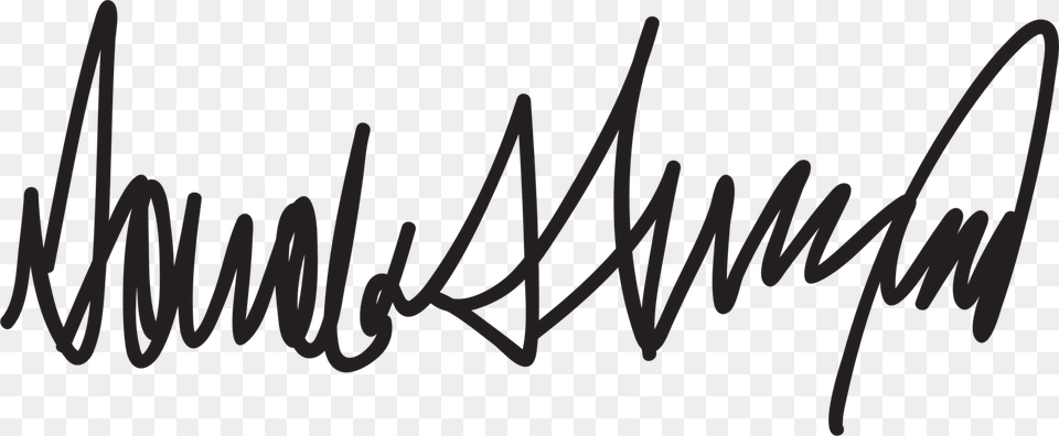 President Of The United States Handwriting Signature Republican, Text Png
