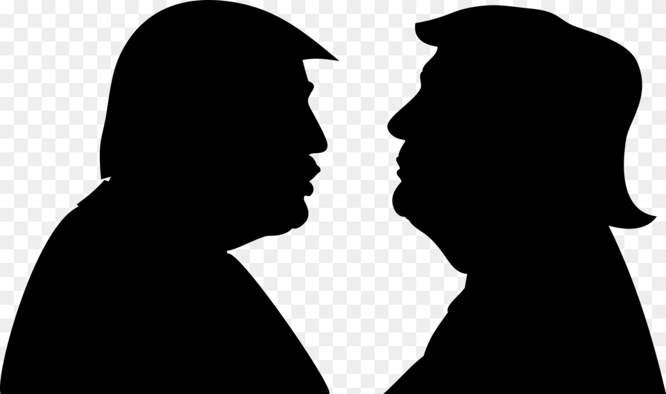 President Of The United States Silhouette Trump The Art, Gray Png