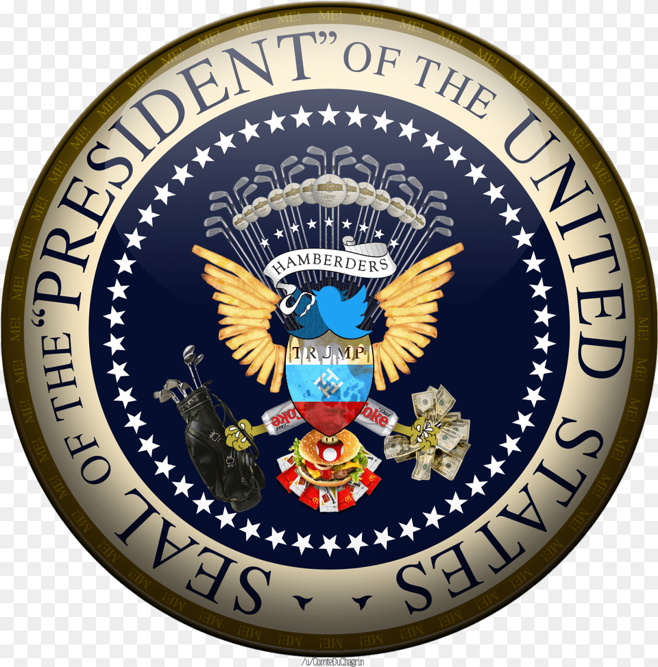 President Seal Emblem, Badge, Logo, Symbol, Disk Png