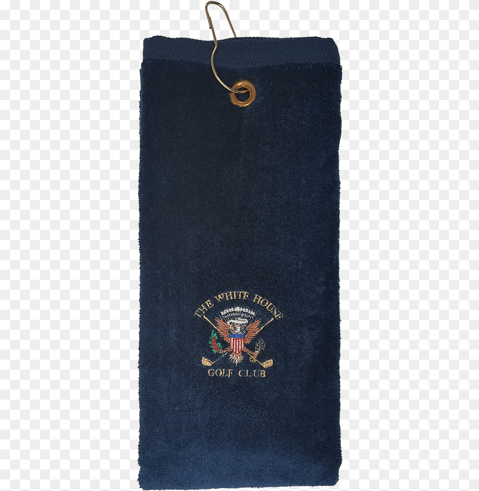 President Seal Golf Towel Cotton Made In Usa Made Emblem, Bag, Home Decor, Text, Tote Bag Png Image