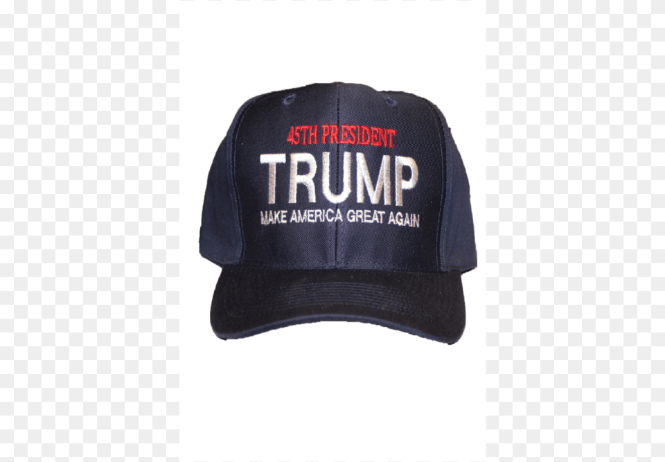 President Trump Hat Navy Baseball Cap, Baseball Cap, Clothing, Hoodie, Knitwear Free Transparent Png