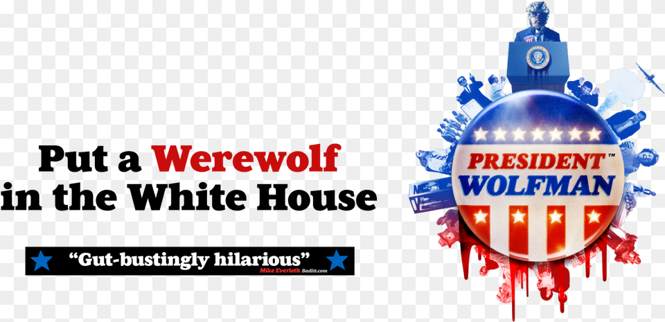 President Wolfman President Wolfman, Person, Logo, Head Free Png Download