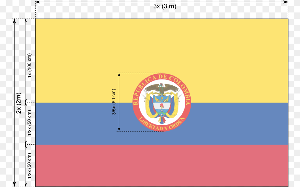 Presidential Flag Of Colombia Colombia, Logo Free Transparent Png