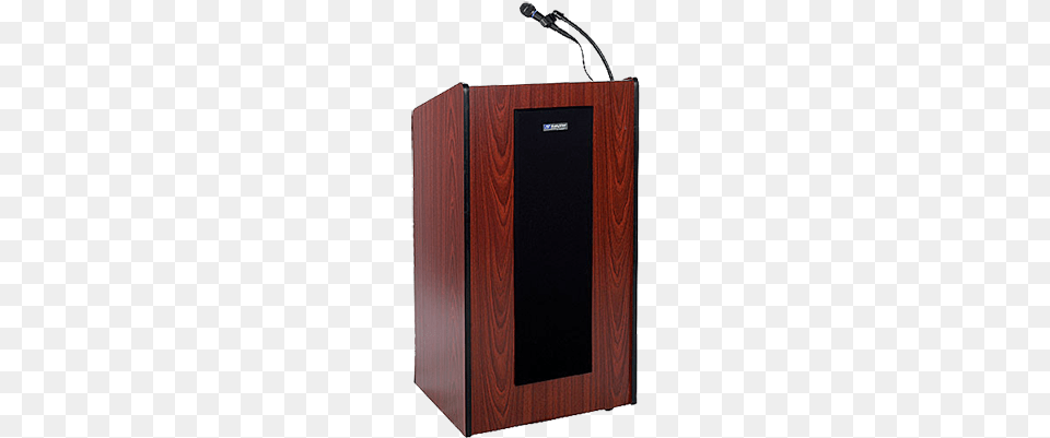 Presidential Plus Podium With 50 Watt Pa Amp Wireless Amplivox Sound Systems Presidential Plus Lectern System, Crowd, Person, Electronics, Speaker Png Image