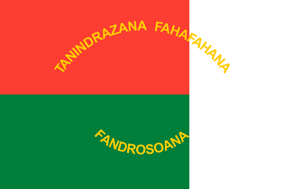 Presidential Standard Of Madagascar 1998 2002 Reverse Clipart, Flag Png