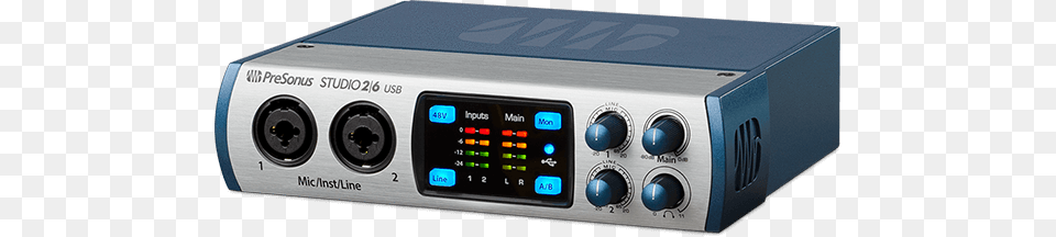 Presonus Studio 26 Audio Recording Interface Presonus Studio 2, Amplifier, Electronics, Stereo Png