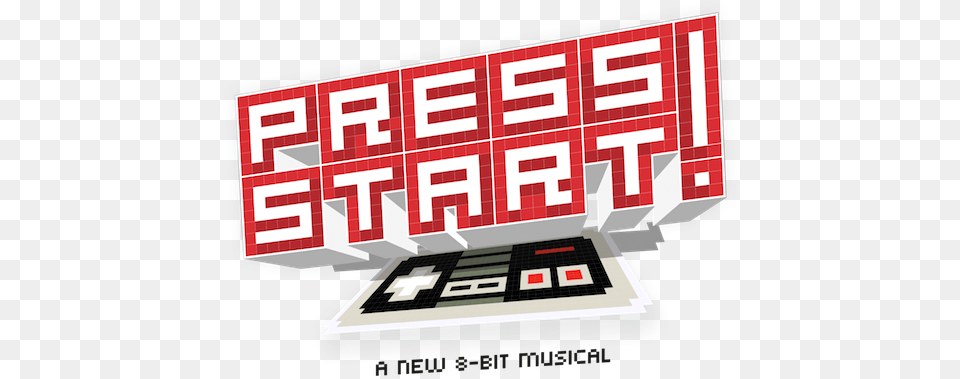 Press A New 8 Press Start Musical Free Transparent Png