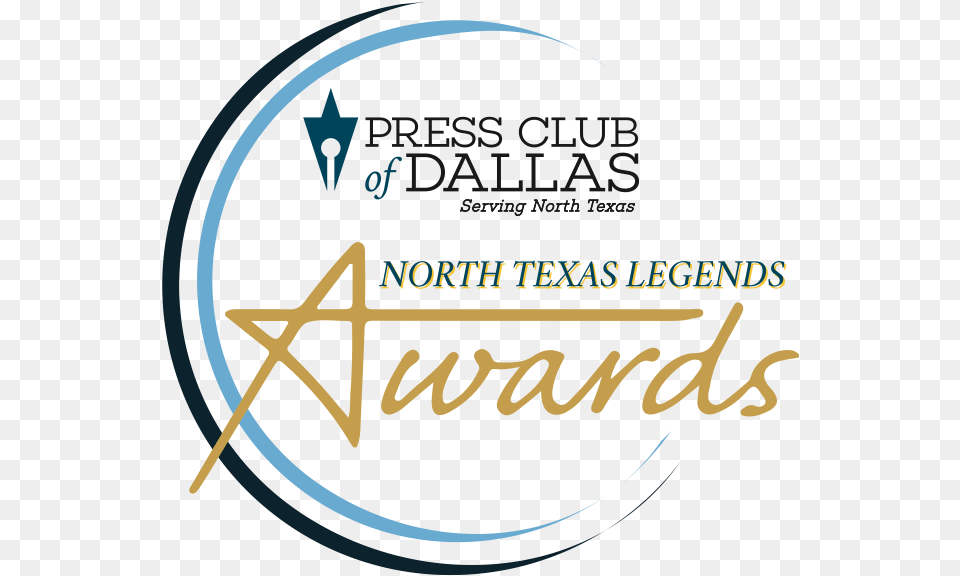 Press Club Of Dallas Circle, Logo, Text Free Png