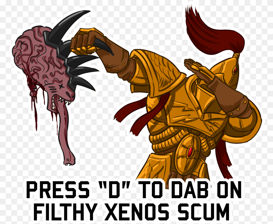 Press D To Dab On The Filthy Xenos, Electronics, Hardware, Person, Qr Code Png