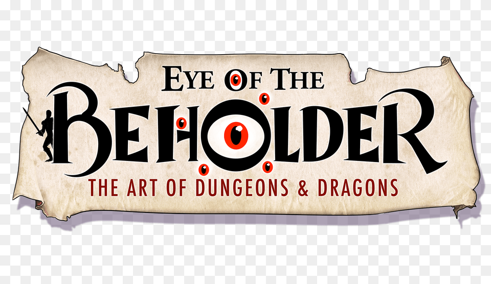 Press Eye Of The Beholder The Art Of Dungeons And Dragons, Banner, Text, Person, Home Decor Free Png Download